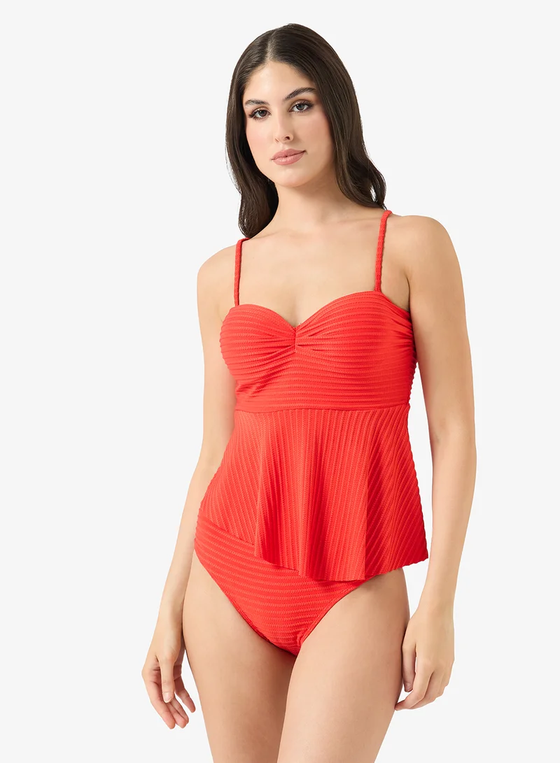 جينجر 2PC Swim Top & Brief Set